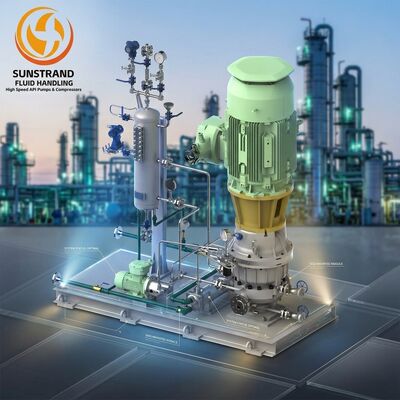ভালো দাম Sundyne LMV 311 রিপ্লেসমেন্ট হাই স্পিড সেন্ট্রিফিউগাল পাম্প 56 kW 75 HP অনলাইন